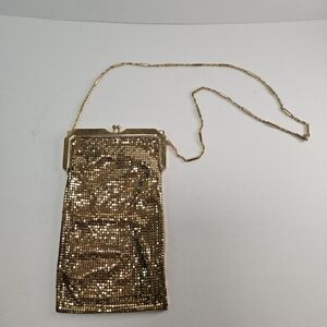 Whiting & Davis Gold Mini Bag